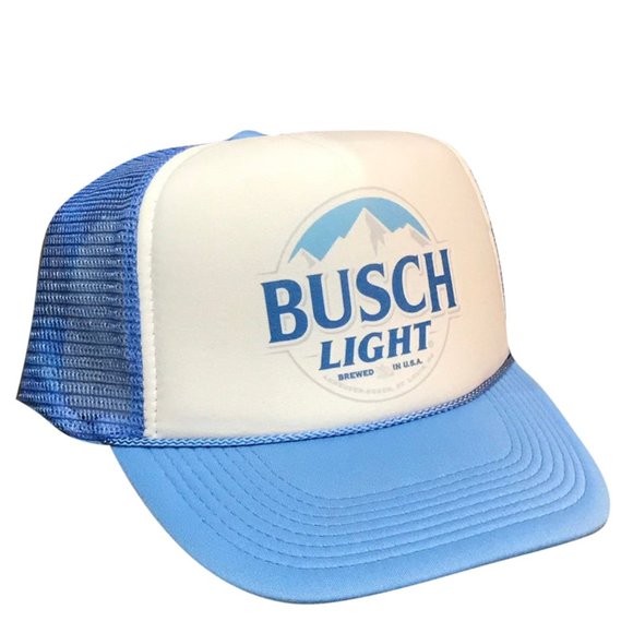 Accessories Busch Light Beer Trucker Hat Mesh Hat Vintage Snapback